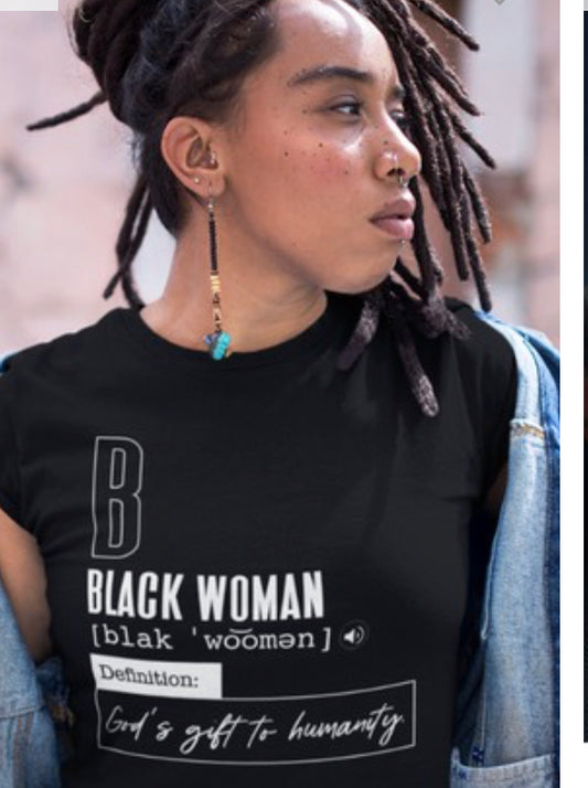 Black Woman tee