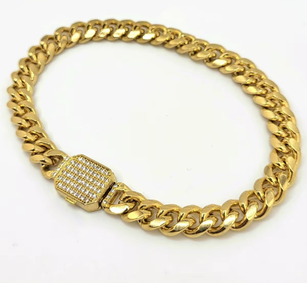 Cuban link bracelet