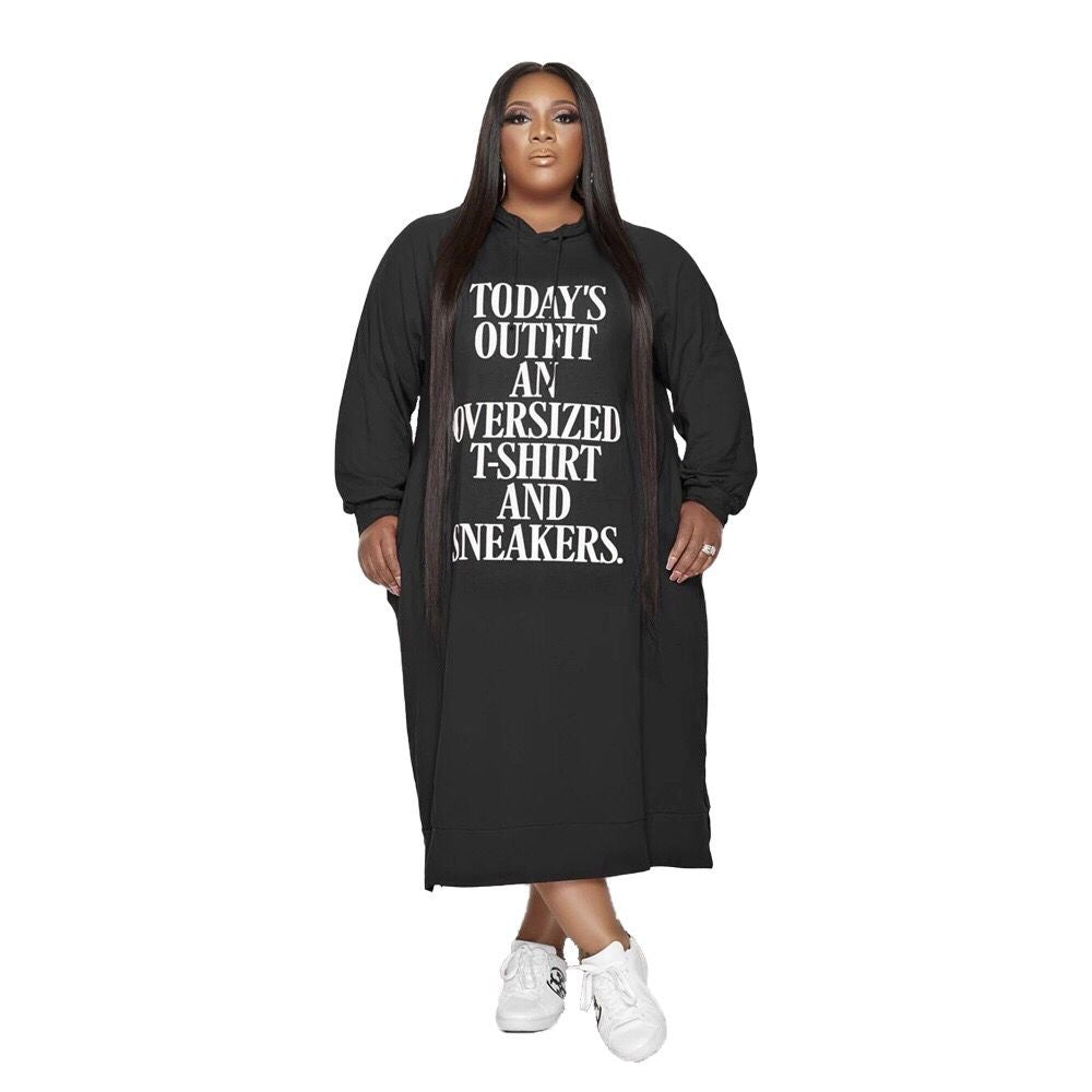 The Just Me hoodie dress