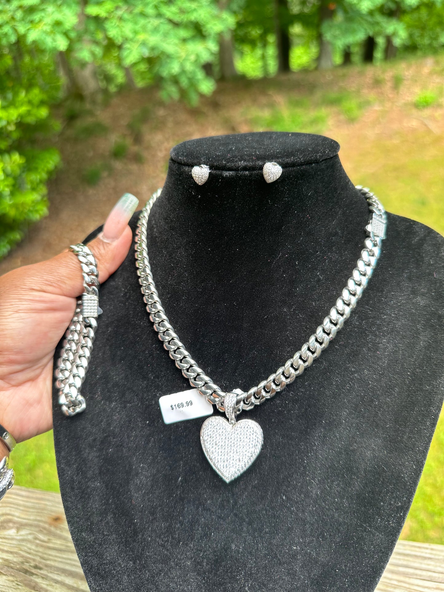 Steel heart set