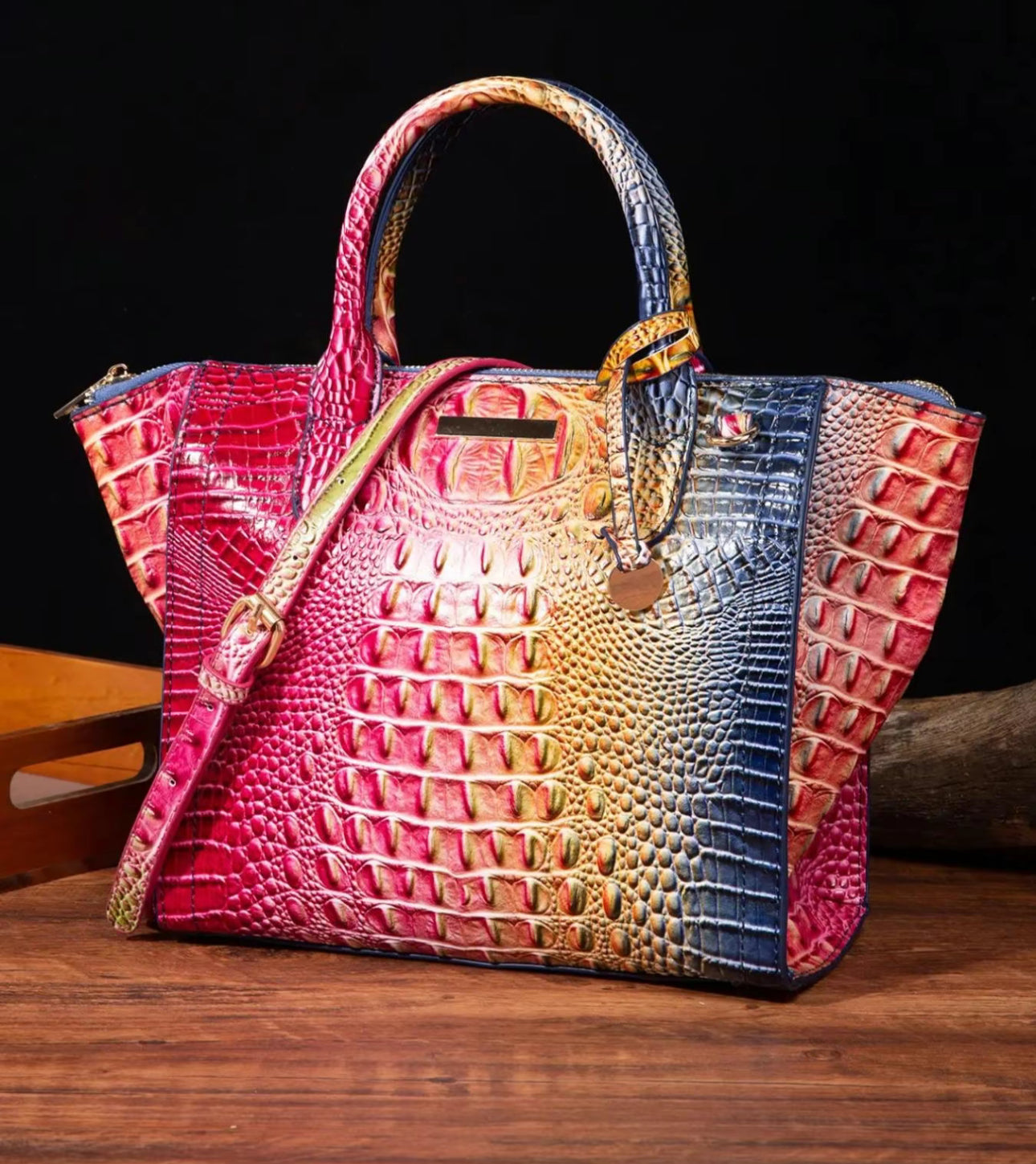 Color Croc bag