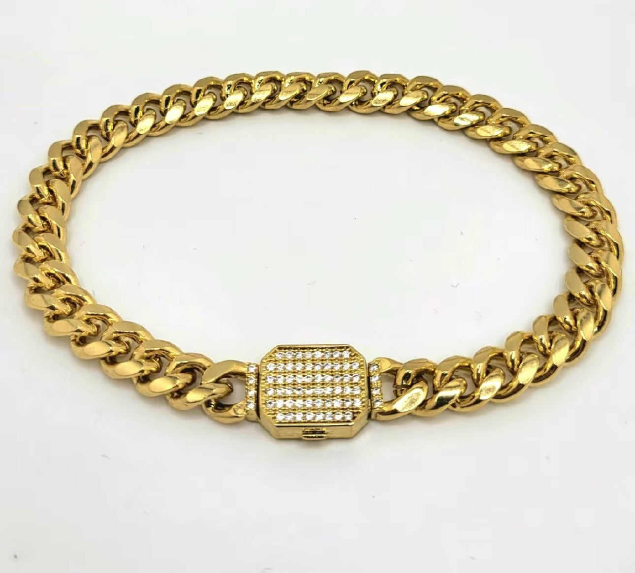 Cuban link bracelet