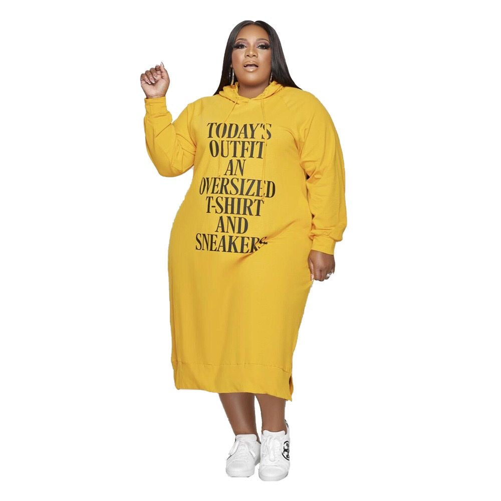 The Just Me hoodie dress