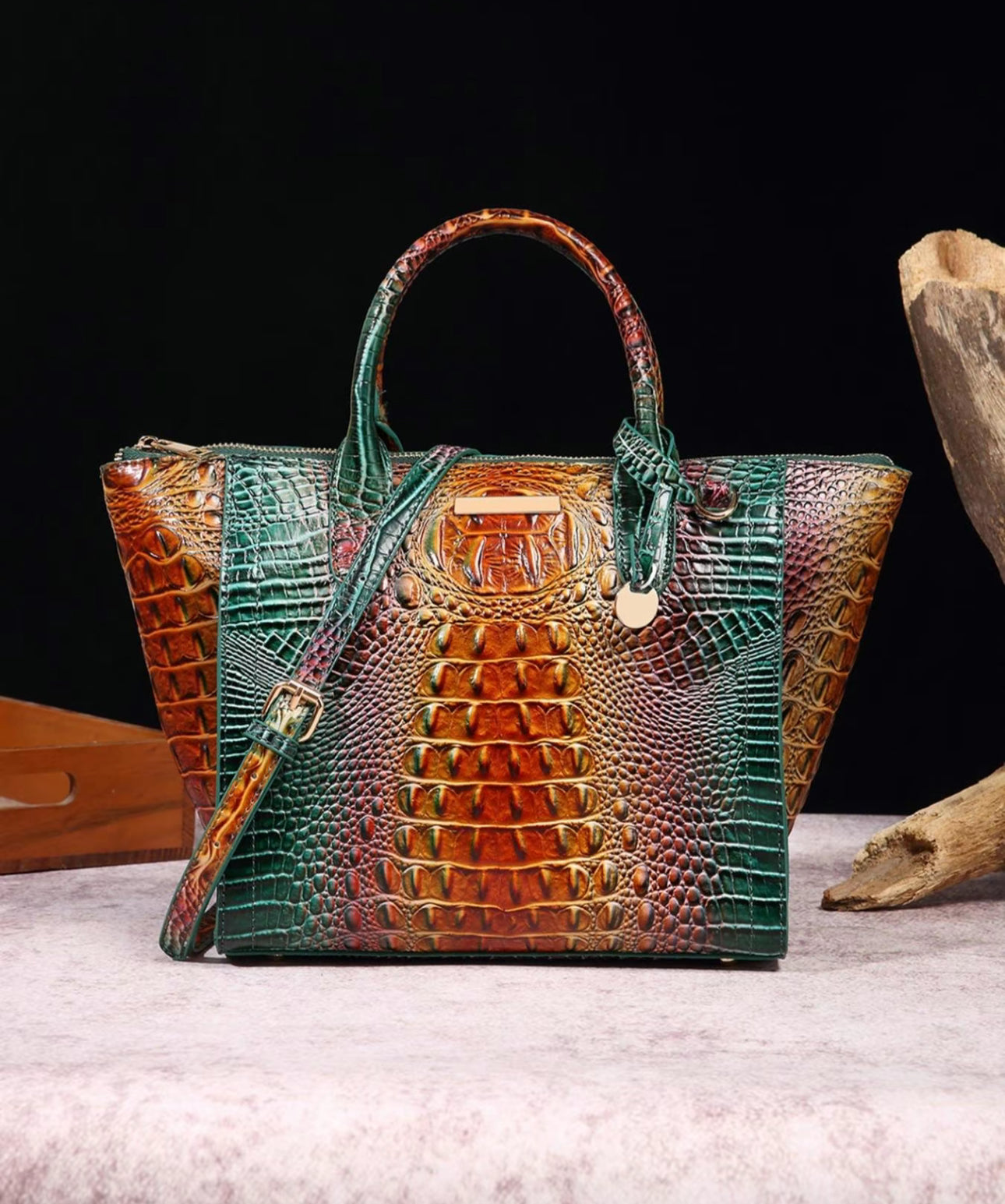 Color Croc bag