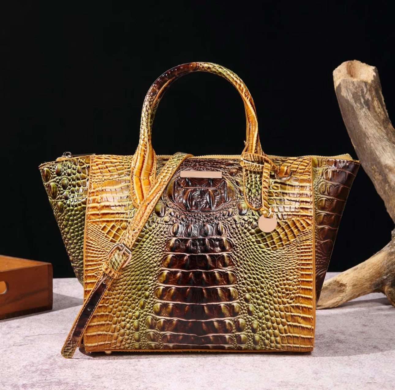 Color Croc bag