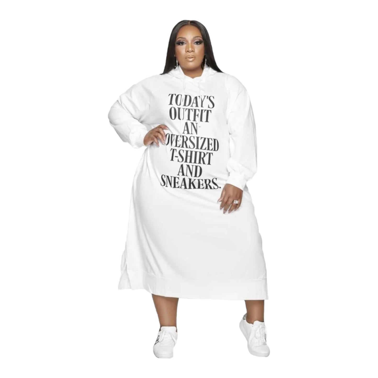 The Just Me hoodie dress