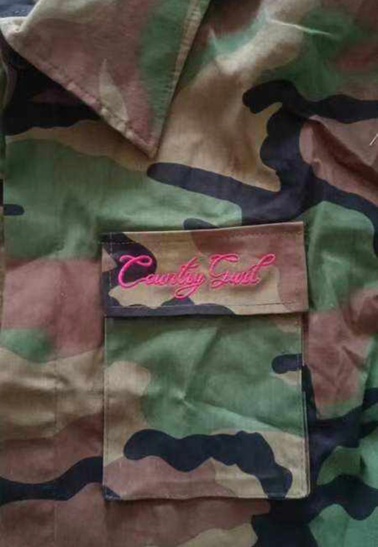 Country Camo Crop