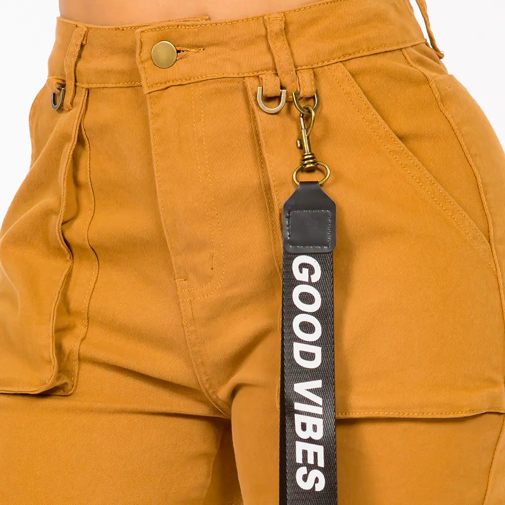 wheat cargo pants