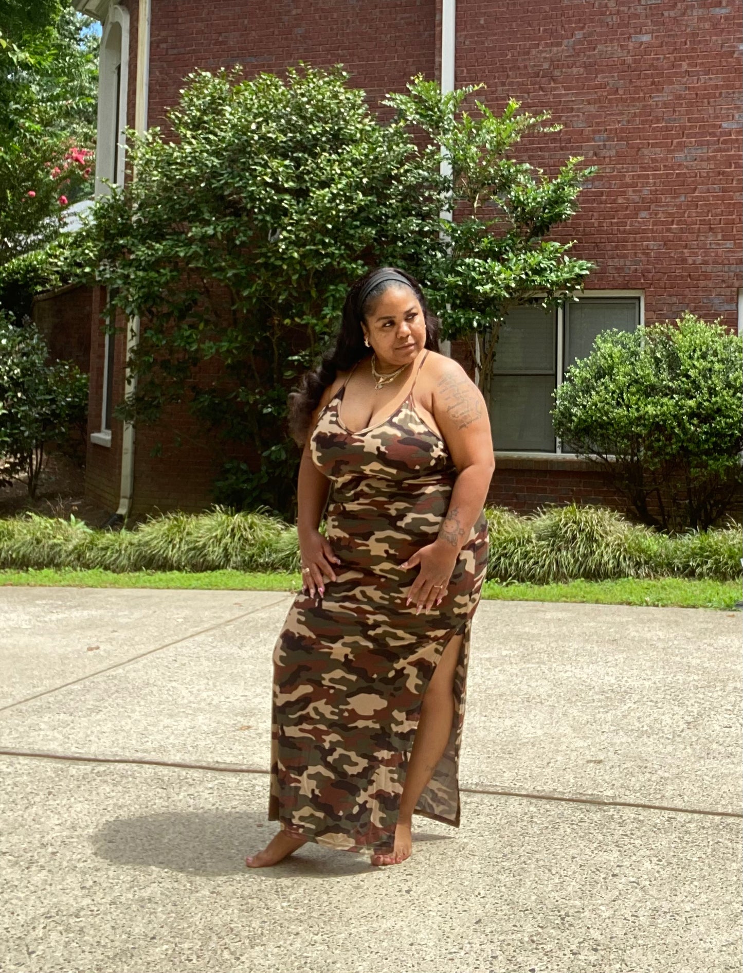 Camo Gurl dress