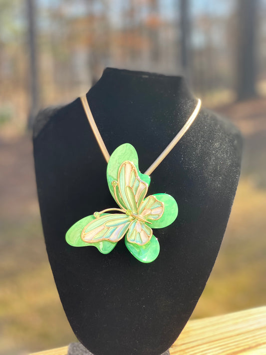 Green Butterfly Set