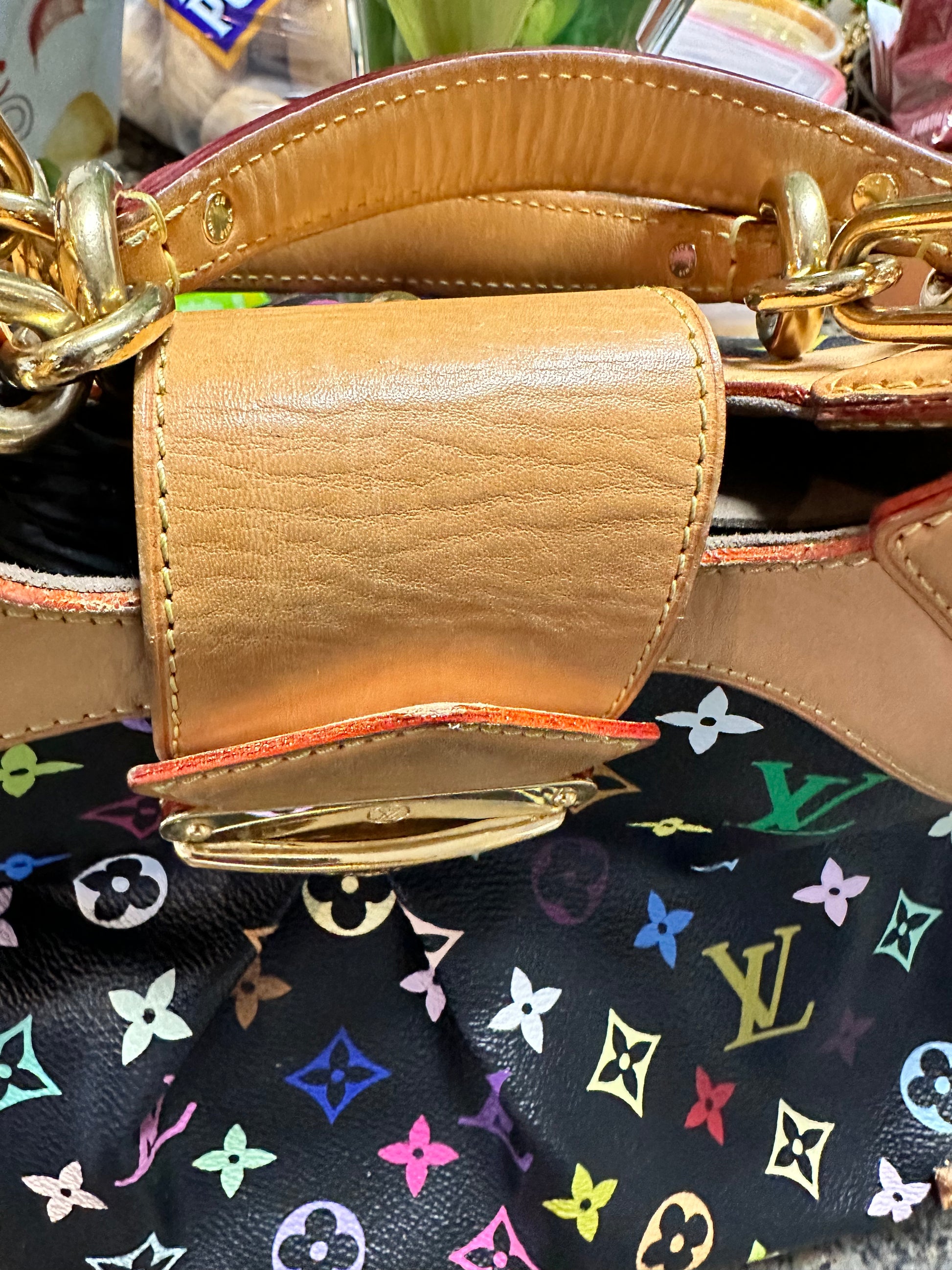 Louis Vuitton Ursula TAKASHI MURAKAMI X BLACK-multicolor Collector's Item